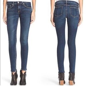 Rag & Bone sz 26 9 inch Skinny Jean Mid Rise Color: Phoenicia